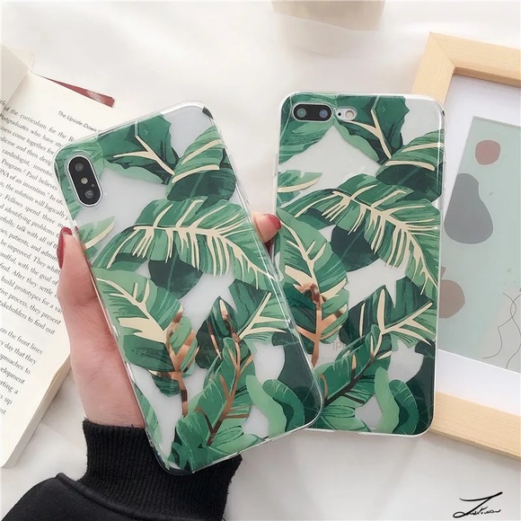 NEW iPhone 12/11/Pro/Max/XR Golden leaf case - Picture 2 of 3